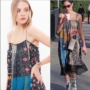 UO kimchi blue famous patchwork dress